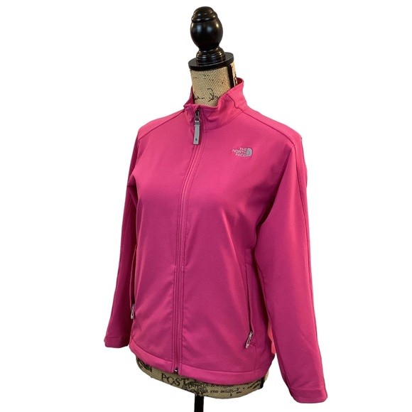 North Face Apex Full Zip Jacket Girls - Picture 3 of 12